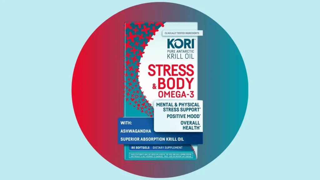 Kori Krill Oil Stress & Body Ashwagandha + Omega-3
